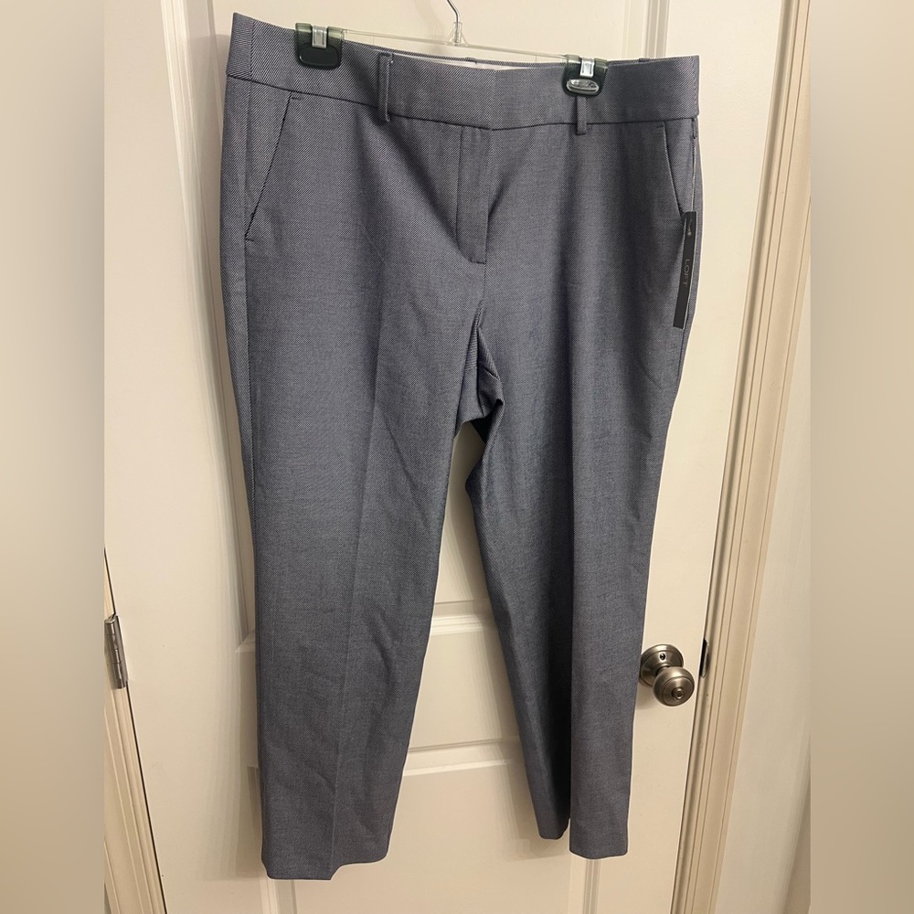LOFT Julie Curvy Fit Slim Pant sz 14 - NWT